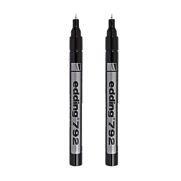 Маркер лаковий Paint e-792, для перманентного промислового маркування на усіх матеріалах , чорний