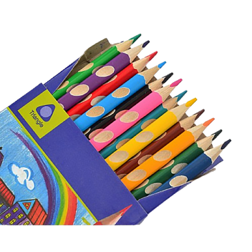 Олівці кольорові YES 12 кол Ergonomic