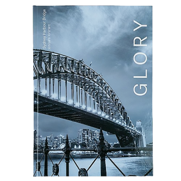 Книга для запису А4, 96 арк. клітинка,  Glory