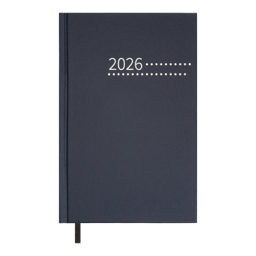 Щоденник датов. 2026 ZEST, A5, синій, бумвініл