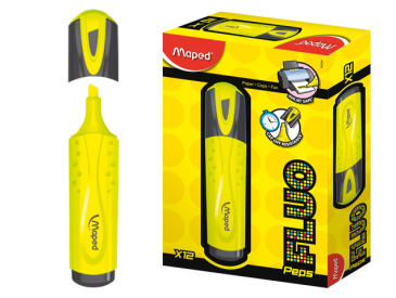 Текст-маркер FLUO PEPS Classic, жовтий