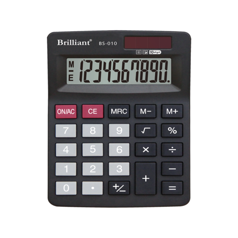 Калькулятор настільний BS-010 10 р., 2-пит #1