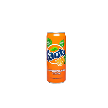  Напій б/а сильн/газ Fanta з/б 0.33 л