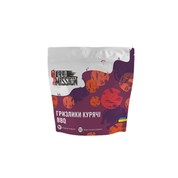 Гризлики курячі BBQ, 35г Food Mission