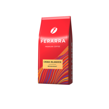 Кава в зернах 1кг, CAFFE CREMA IRLANDESE з клапаном, FERARRA