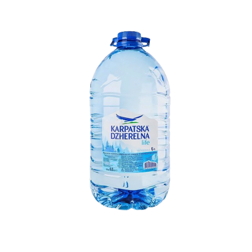  Вода мінеральна негазована, 6л, "Карпатська Джерельна"