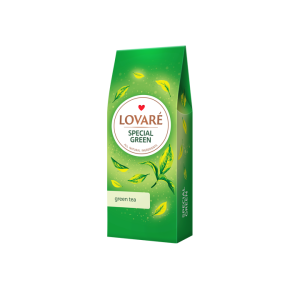 Чай зелений 80г, лист, "Special Green", LOVARE