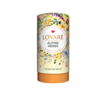 Чай трав'яний 80г, лист, "Alpine herbs", LOVARE