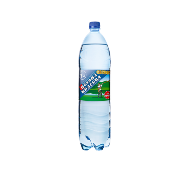 Вода мінеральна газована, 1.5л, "Поляна квасова"