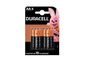 Елемент живлення (батарейка) DURACELL LR6 (AA)