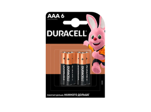 Елемент живлення (батарейка) DURACELL LR3 (ААА)